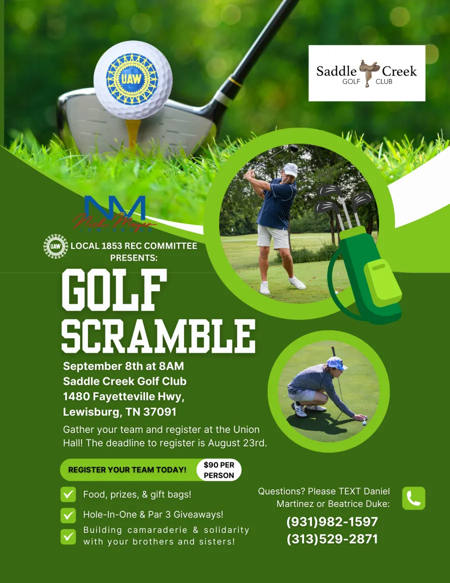 local 1853 golf scramble